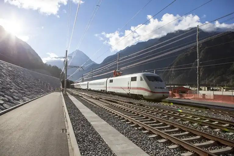 Hochtastfahrten beim Gotthard-Basistunnel
