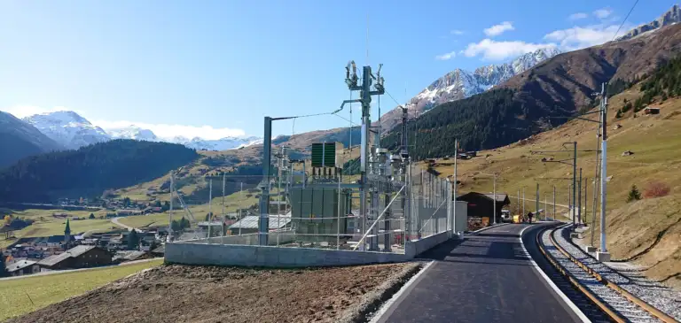 11-kv-Netzkopplung Surselva MGB-RhB