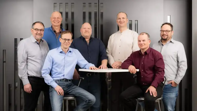 Die Führungs-Crew 2024: (v.l.n.r.) Michael Dalacker, René Schär, Andreas Bleiker, Jens Schulze, Stefan Nydegger, Stephan Güpfert, Daniel Grossniklaus
