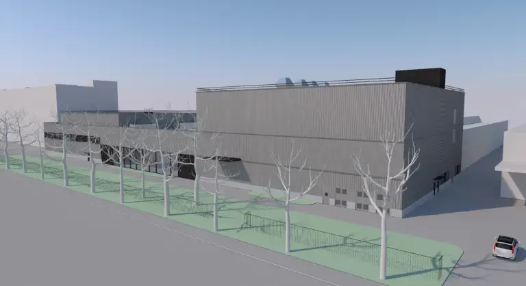 Visualisierung des Neubaus des SBB-Werks in Olten