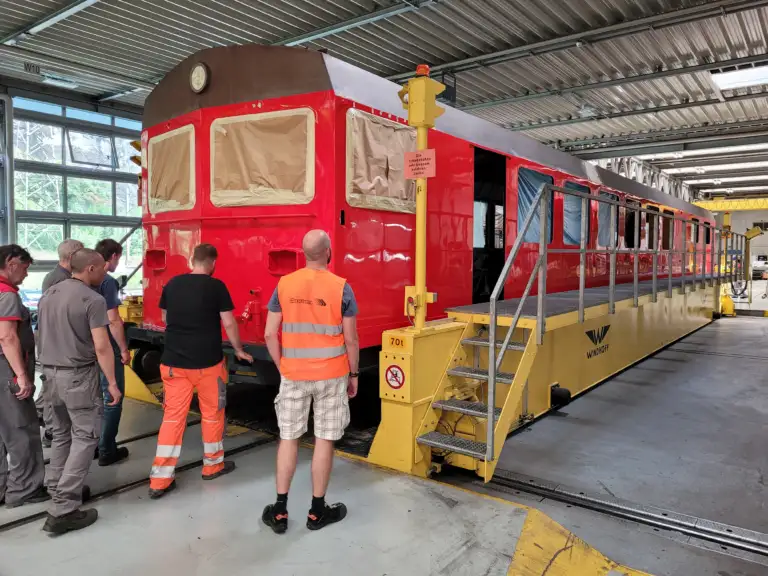 Voiture de commande MGBahn