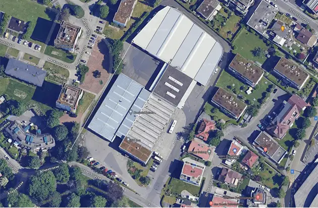 STI Google Maps Karte vom Depot