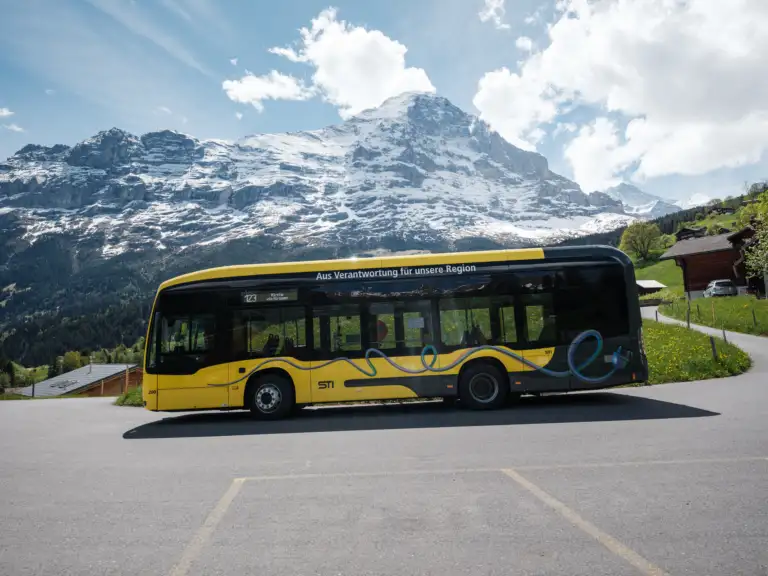 STI Bus in Grindelwald