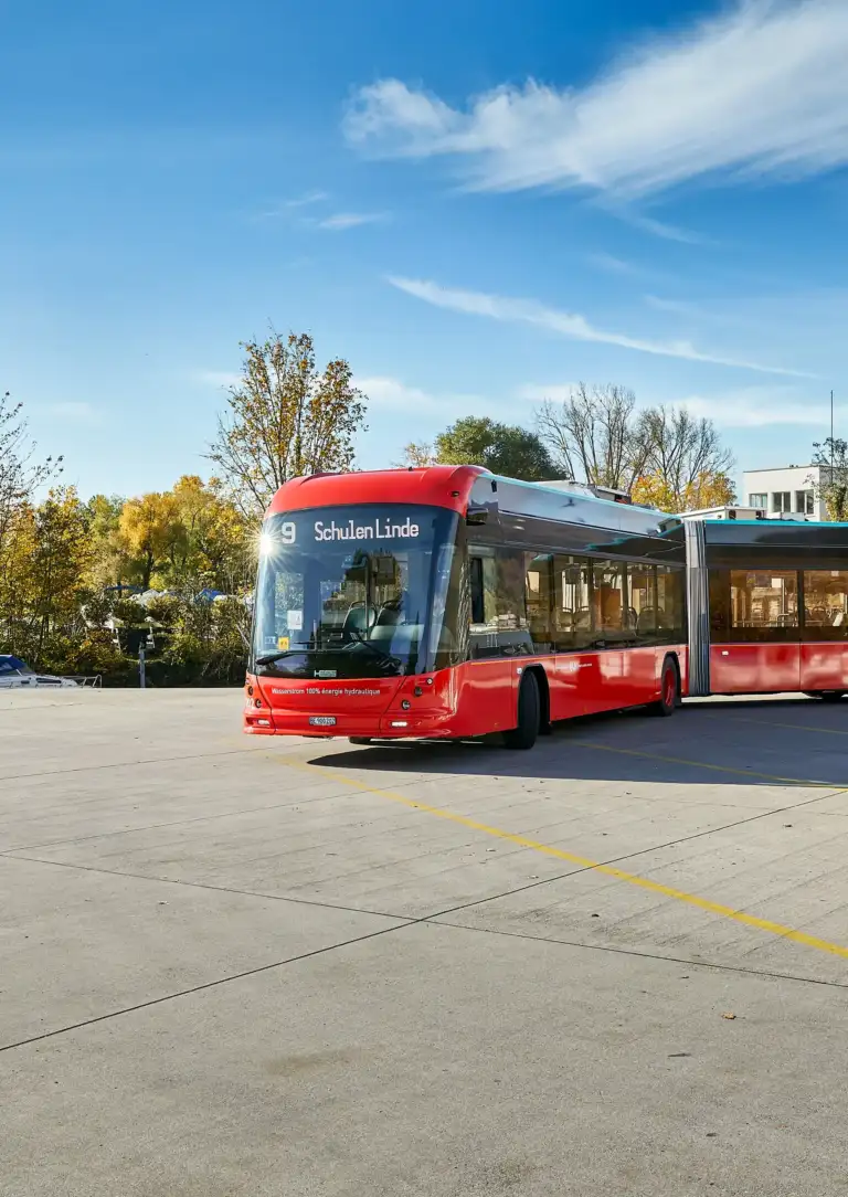 Batteriebus in Biel am See