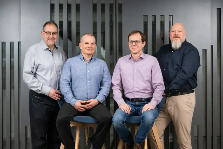 Die Führungs-Crew 2026: (v.l.n.r.) Michael Dalacker, Stephan Güpfert, Andreas Bleiker, Jens Schulze