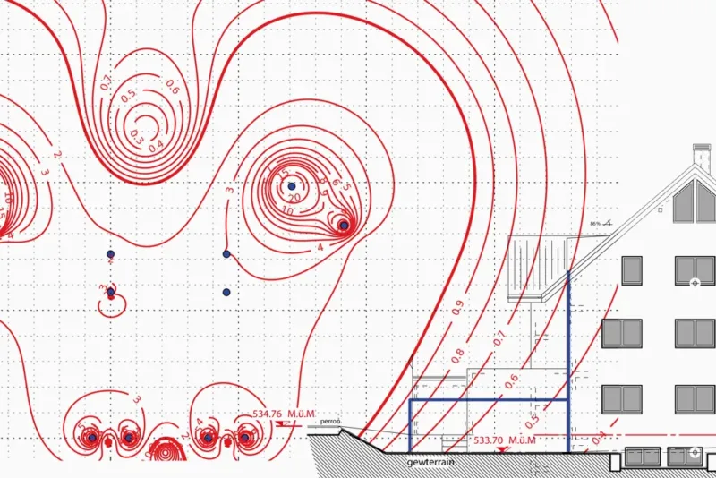 Enotrac - Querschnitt Simulation SIMENT