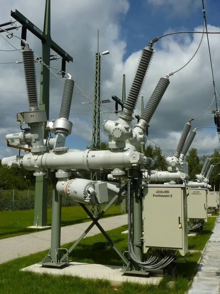 Unterwerke, Gleichrichterstationen und Kraftwerke