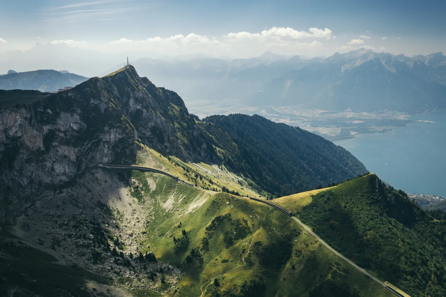 Vue panoramique depuis le Rocher de Nayes