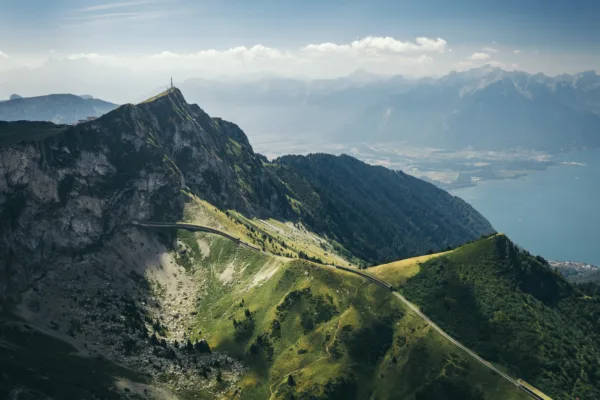 Vue panoramique depuis le Rocher de Nayes
