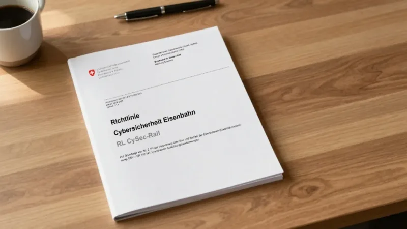 Illustration der CySec Rail Richtlinie